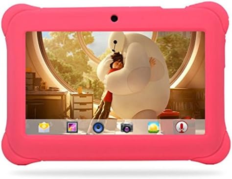 Tablet 7 Inch For Kids Quad Core HP Android 4.4 KitKat Dual Camera WiFi Case Pink