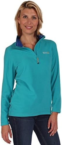 Regatta Sweethart Leightweight Symmetry Zip Neck Anti-Pill Brushed Fleece - Blackcurrant, 26, Black(blackcurrant) - Image 4