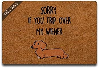 weiner dog doormat