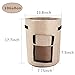 Futone Grow Bags, Potato Planter Bags, Planting Fabric Pots with Handles and Flap, Garden Bags for Vegetables, Tomatoes, Carrots, Onions (10 Gallons – 3 Pack – Various)thumb 2