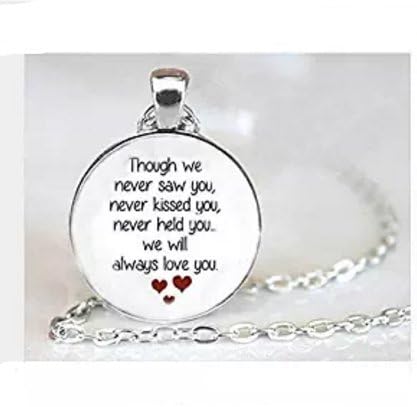 Miscarriage Keepsake Pendant Necklace - Loss of Unborn Baby - Miscarriage Necklace - Miscarriage Remembrance