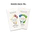 BODIPURE Professional Keratin Gloves and Socks Combo Pack – Moisturizing Gloves and Socks for Dry Hands and Cracked Heels - 1 Pair Each
