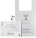 EcoLeo Cat Litter Waste Bags - X-Large, Certified Compostable, Biodegradable, Thick, Leak Proof, Pet/Dog Poop Bags with Easy-Tie Handles,10 x 17.7 inch