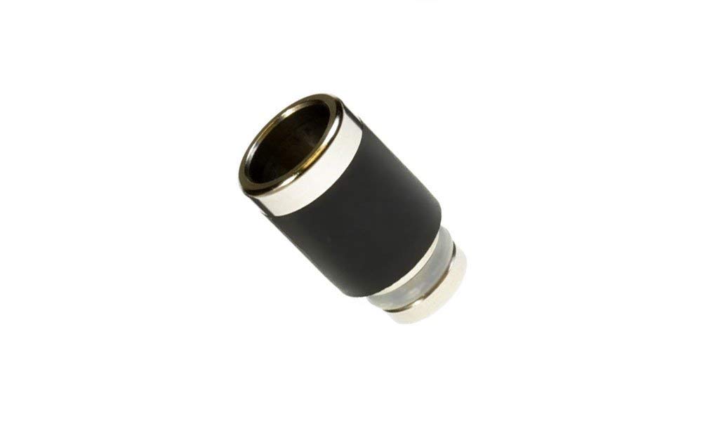 Armerah Stumpy 510 Drip Tip e-cig Mouthpiece Short/Teflon/Stainless Single in Black