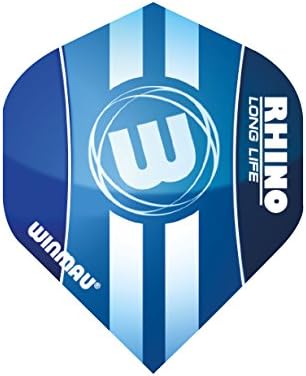 Winmau Rhino Long Life Standard Extra Thick Dart Flights (3 Sets of 3-9 Flights)
