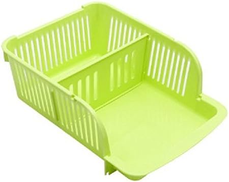 Lemish Refrigerator Storage Basket Eggs Vegetable Space Saver Organiser Fridge Storage Basket