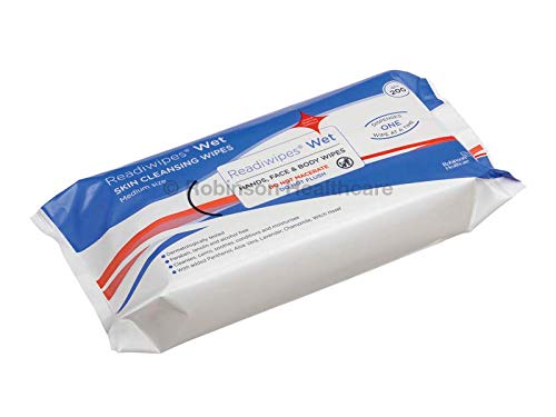 Readiwipes Wet - Hands, Face & Body (Non-Maceratable), Pack of 200