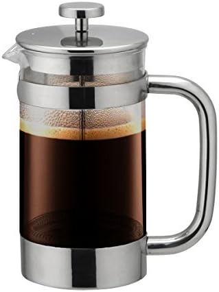 Highwin Elegant French Press Coffee Tea &amp; Espresso Maker, 8 Cup/4 Mug (1 liter, 34 oz), Best Coffee Press Pot with Stainless Steel Coffee Plunger &amp; Heat Resistant Glass