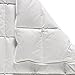 Sweet Jojo Designs White Baby Down Alternative Comforter/Blanket for Crib Bedding