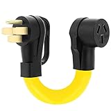 1 Foot (STW 6AWG) Nema 14-50P to 10-50R Adapter