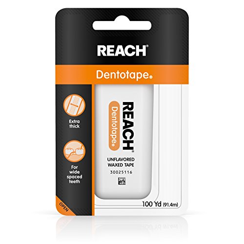 Johnson & Johnson Reach Dentotape Extra Wide Waxed Tape, 100 Yards