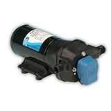 Jabsco 31620-0092 Marine Parmax 4 High Pressure Water System Pump (4.3-Gpm, 40-Psi, 12-Volt, 15-Amp, Up to 5 Outlets)