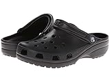 Crocs Unisex Classic Clog, Black, 6 US Men/8 US Women