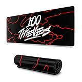 100 Thieves Mouse Pad Water-Resistant （11.8x31.5