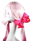 HipGirl Boutique Girls Grosgrain Ribbon Alligator Hair Bow Clips, Barrettes. Perfect to Wear Alone or With Headband, Hat.
