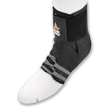 Active Ankle Excel Lace-up Ankle Brace For Injured Ankle Protection and Sprain Support, XXL, Black