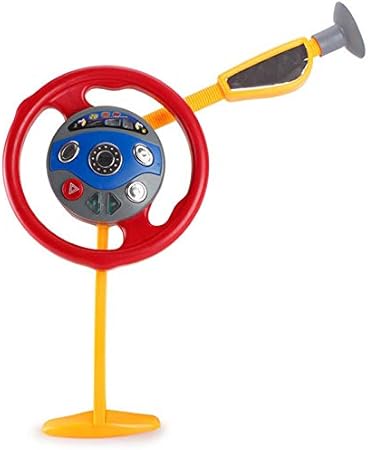 Amazon Sodial ベビー用電子後部座席 運転席 カーシート ステアリングホイール 子供のおもちゃ 音楽吸盤 運転ハンドル知育玩具 パズル おもちゃ