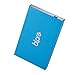 BIPRA 2.5 Inch External Hard Drive Portable USB 2.0 - Blue - FAT32 (320GB)