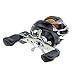 Docooler 10BB 6.3:1 Left/Right Hand Bait Casting Fishing Reel 9Ball Bearings + One-way Clutch High Speed (Black-Right)