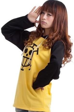 Amazon Co Jp コスプレ衣装 One Piece ワンピース トラファルガー ロー風 長袖tシャツ パーカー メンズ Lサイズ相当 服 ファッション小物