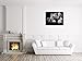 GOUPSKY New Modern Wildlife Wall Painting Animal Black and White Tiger Poster Paint on Canvas Prints Home Decorative Art Picture (16x20inchx1pcs(40x50cmx1pcs))