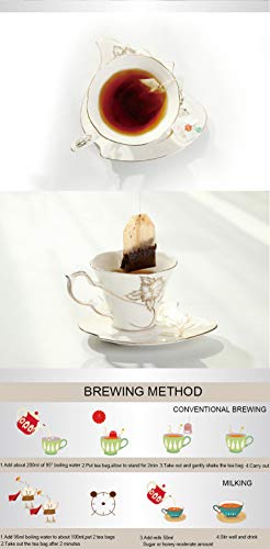 Schwarzer Tee-beutel Filte China Anhui Keemun Portable Travel Einweg Teabag Lose Blatt Tee(2 Gramm x25) – Bild 7