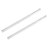 MECCANIXITY 2 Pcs Square Aluminum Flat