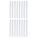 16 White Chalk Markers By Label Me Chalk - Pens For Chalkboard Signs, Windows, Mirrors, Non-Porous Surfaces