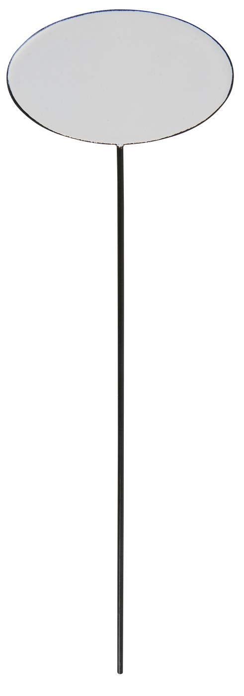 Set of 2 Enamel Sign with Spear for Herbs or Plants by Ib Laursen