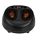 Foot Massager Shiatsu Kneading Foot Massager Massage Machine with Heat for Home Black