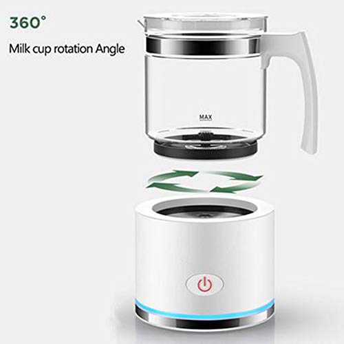 ALK 550W Elektrischer Milchaufschäumer, Antihaftbeschichtung, Erhitzen Und Aufschäumen Für Heiße Und Kalte Milch… – Bild 5