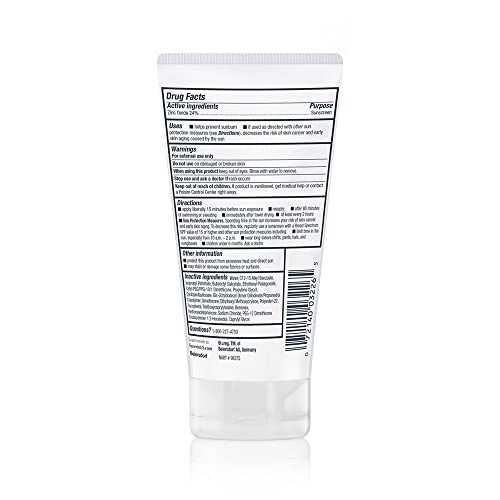 EUCERIN SUN SENSITIVE MINERAL SUNSCREEN LOTION SPF 50, HYPOALLERGENIC, FRAGRANCE FREE SUNSCREEN WITH ZINC OXIDE PROTECTION, 4 FL OZ TUBE