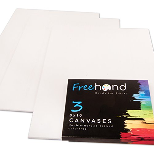 5 Acrylic+Paints+Brushes+Canvas+Ultimate