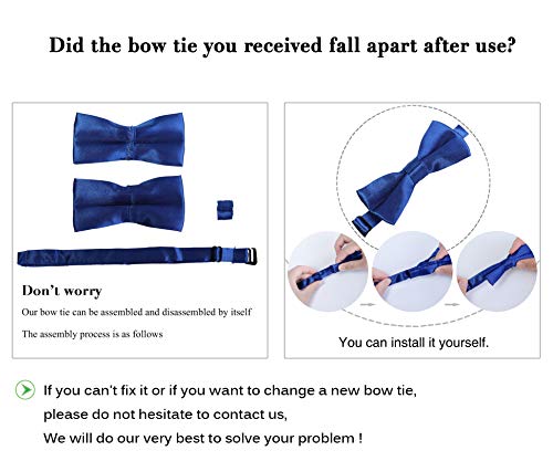 image for AWAYTR Child Kids Suspenders Bowtie Set - Adjustable Suspender Set for