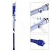 Adakiit Battery Powered Liquid Transfer Pump Multi-Purpose Siphon Pump Transfer Pump for Fuel Gas Oil Gasoline Water (Blue)
