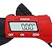 Hymnorq Mini Portable High-Resolution Carbon Fiber Composite Digital Thickness Gauge to Display Thickness in Decimal Inches or Millimeters on Large 8mm LCD Ranging from 0.01 mm/inch to 12.7mm/0.5”