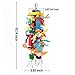 Bvanki Bird Toys, Parrot Chewing Toy, Multicolored Wooden Blocks Tearing Toys for African Grey Cockatiel Conure Cockatoo and Medium Amazon Parrotthumb 2