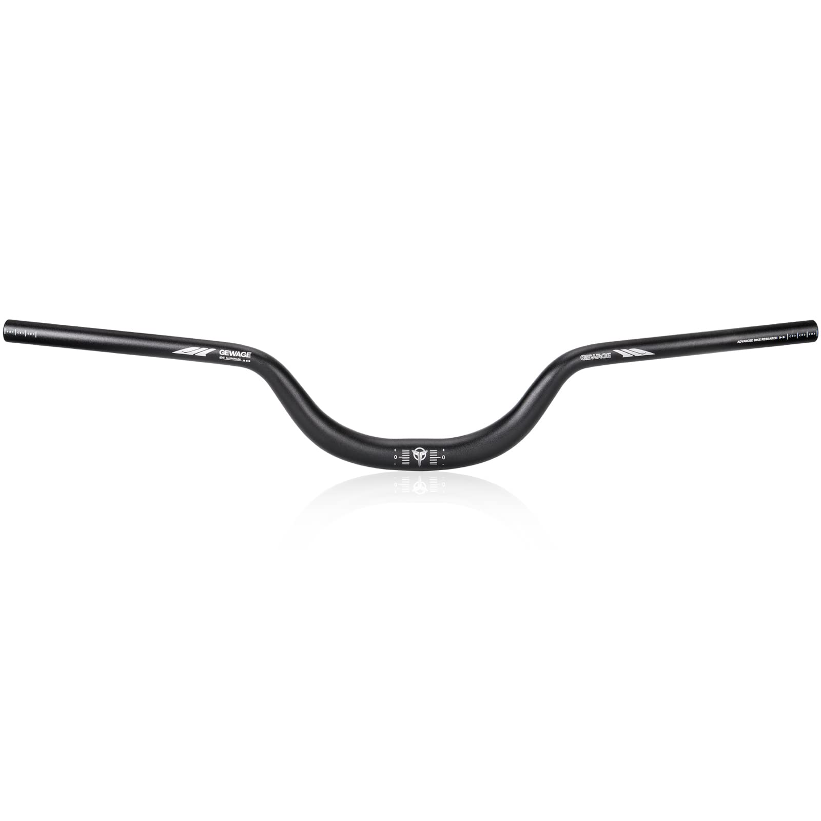 Photo 1 of 31.8 Bike Handlebar - 25mm, 55mm, 70mm, 90mm,120mm Riser Handlebar - 780mm Aluminium Alloy Mountain Bike Bicycle Handlebars