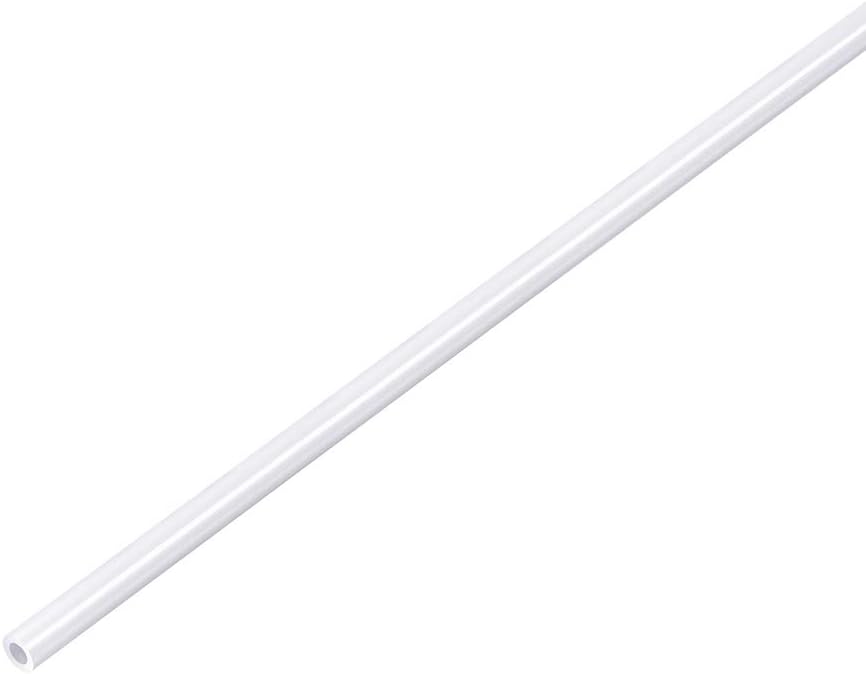 sourcing map 5pcs ABS Model Round Tubing, 2mm OD 0.5m Length, White, 2mm x 0.5M,5pcs