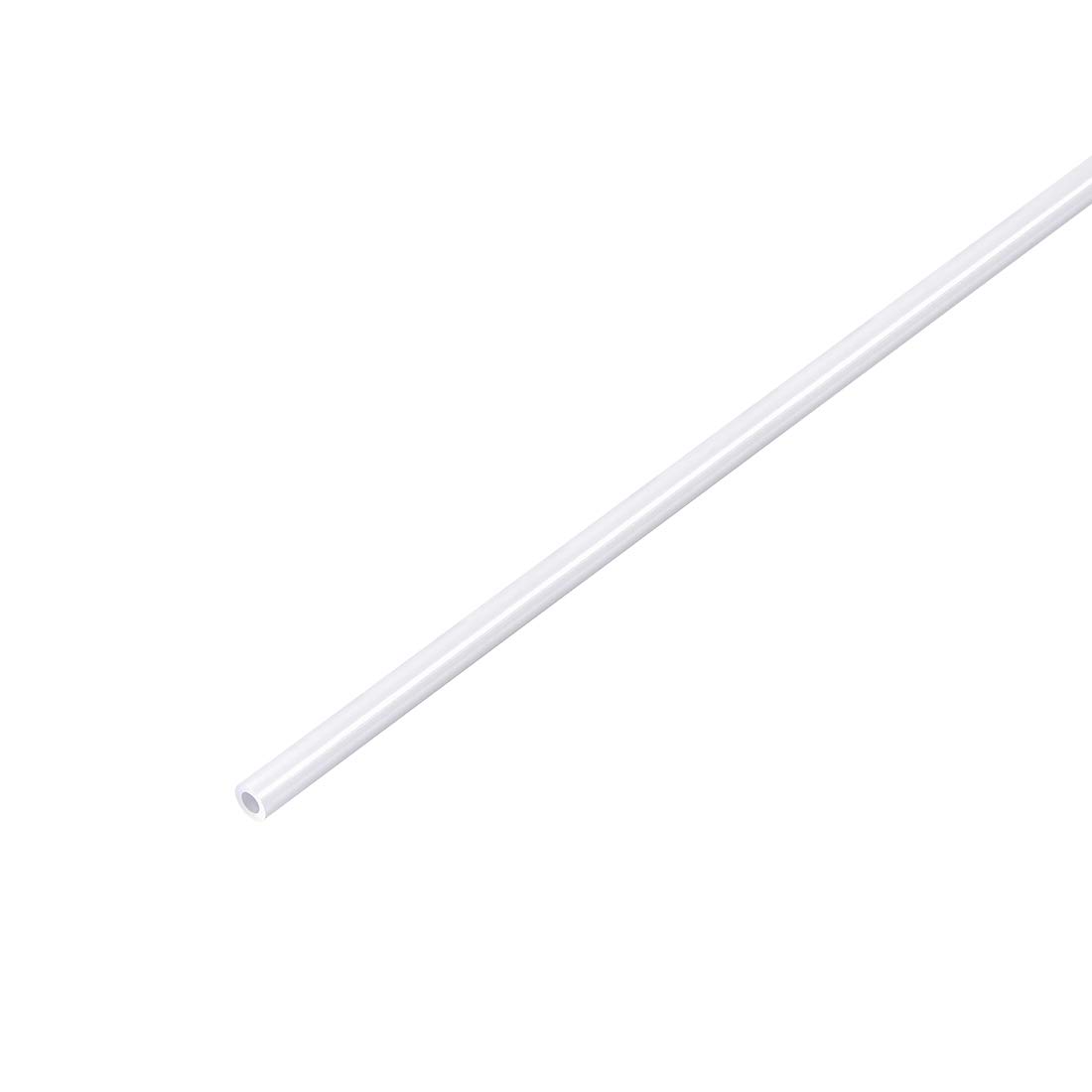 sourcing map 5pcs ABS Model Round Tubing, 2mm OD 0.5m Length