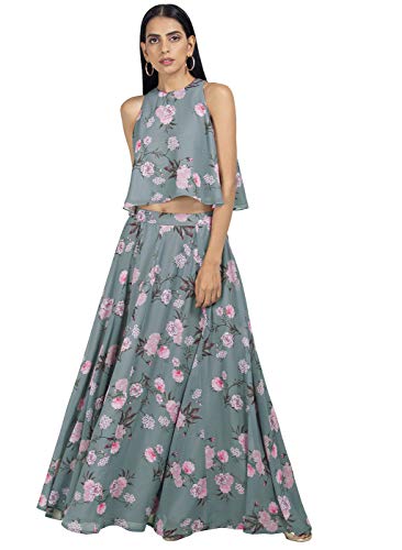 Indya-Georgette-Bustier-Saree-Blouse