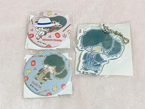 Amazon Co Jp Fgo サンリオくじ 坂本龍馬 岡田以蔵 お竜さん アクキー 缶バッジ ホビー 通販