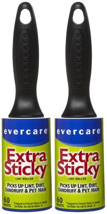 Evercare Professional Lint Pic-Up Roller, 60 ct-2 ct (Quantity of 4)