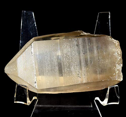 HC Set: 74mm Lemurian Quartz Point Natural Star Seed Crystal Laser Wand Sparkling Quartz Mineral Dream Stone - Brazil + One Polished Clear Quartz Cabochon