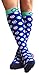 Compression Socks (1 pair) for Men & Women by INFINITY - BEST for Running, Nurses, Shin Splints, Flight Travel, & Maternity Pregnancy - Boost Athletic Stamina & Recovery (Balloons, S/M)