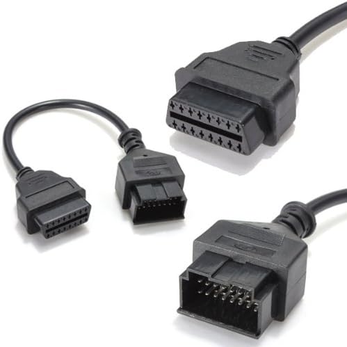 KIA 20 Pin To OBDII DLC 16 Pin Car Diagnostic Adapter Converter Cable
