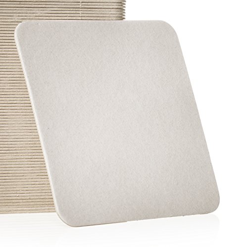 Plain White Coasters, 125 Square