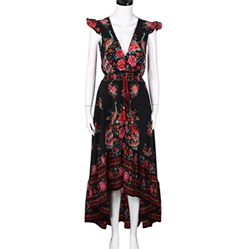 image for Agrintol_Women Dress Print Floral Retro Dress,Clearance! AgrinTol Wome