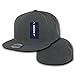 DECKY Retro Fitted Cap, Charcoal, 7 5/8