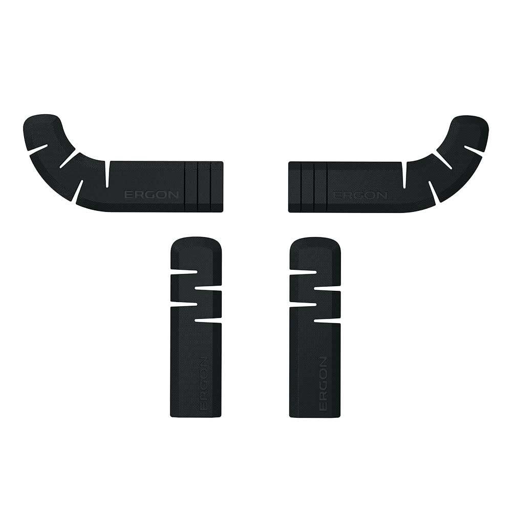 ERGON BT Orthocell Pad Set for Road/Gravel/Cyclocross Handlebars, Black